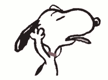 Snoopy Cold GIF