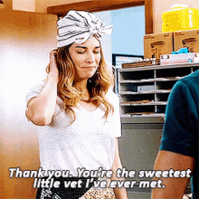 Schitts Creek Alexis Rose GIF - Schitts Creek Alexis Rose Thank You Youre The Sweetest Little Vet GIFs
