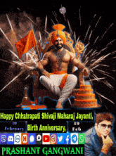 Chhatrapati Shivaji Maharaj Jayanti Birth Anniversary GIF