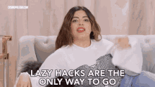 Lazy Hacka Are The Only Way To Go Lazy Hacks GIF - Lazy Hacka Are The Only Way To Go Lazy Hacks Life Hacks GIFs