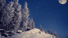 Moonlit Mountains GIF - Moonlit Mountains GIFs