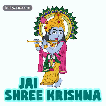 Jai Shree  GIF - Jai shree krishna Lord krishna Bless you -  Discover & Share GIFs