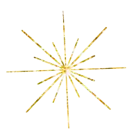 a gold star with a white background and a few lines