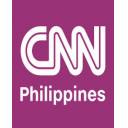 a white logo on a purple background with the word wmd on it .
