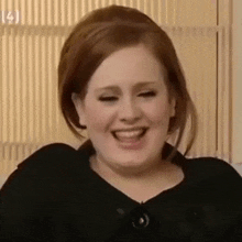 Adele Lol GIF - Adele Lol Smile GIFs