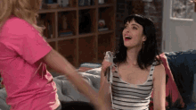 Oh! I Just Realized - I Hate You! - Krysten Ritter In Don'T Trust The B GIF - Dont Trust The B Apt23 I Hate You GIFs