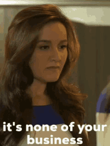 Lilet Esteban Its None Of Your Business GIF - Lilet Esteban Its None Of Your Business Bettina Rosales Grande GIFs