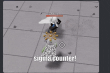 Rainy Cold Sigma Counter GIF