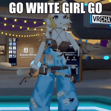 a cartoon character is standing in front of a sign that says avatar mirror