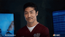 giggling ethan choi brian tee chicago med chuckling