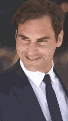 Federer Smile GIF - Federer Smile Roger GIFs