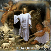 Jesus He Is Risen GIF - Jesus He Is Risen Happy Easter GIFs