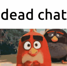 Angry Birds Red GIF - Angry Birds Red Dead Chat GIFs