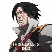 this place is old trevor belmont richard armitage castlevania this location is aged