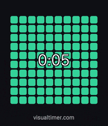 a screen displays the time of 4:04 on a black background