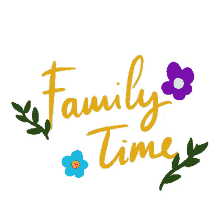 love family time flower