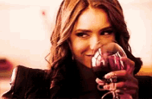 Katherine Pierce Wine GIF - Katherine Pierce Wine Tvd GIFs