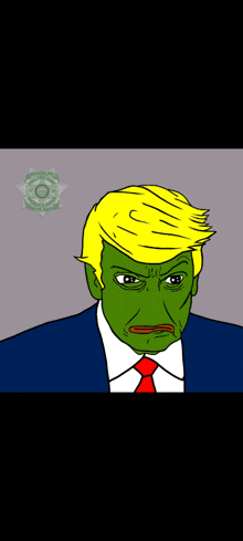 Mugshotpepe Trump GIF - Mugshotpepe Mugshot Pepe GIFs