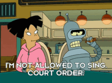 Bender Not Allowed To Sing GIF - Bender Not Allowed To Sing GIFs