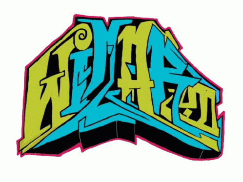 graffiti characters stickers by wizard