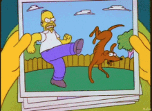 Homer Simpson Bite GIF - Homer Simpson Bite Kick GIFs