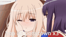 Ponytown Lesbian GIF - Ponytown Lesbian Yuri GIFs