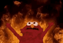 Elmo Fire GIF - Elmo Fire Burning GIFs