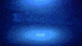 a dark blue background with a circle in the center