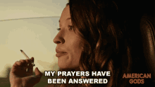 My Prayers Have Been Answered Laura Moon GIF - My Prayers Have Been Answered Laura Moon Emily Browning GIFs