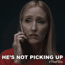 Hes Not Picking Up Hannah Thompson GIF - Hes Not Picking Up Hannah Thompson Fbi GIFs
