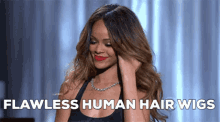 Human Hair Wigs Synthetic Wigs GIF - Human Hair Wigs Synthetic Wigs Hair Color GIFs