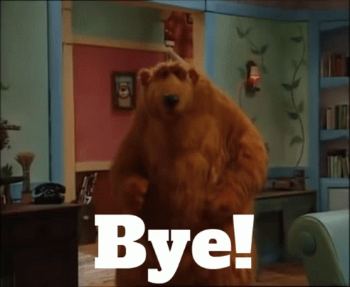 Bear In The Big Blue House Bear GIF - Bear In The Big Blue House Bear ...