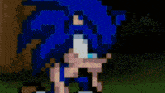 a cartoon character is being hit by a lightning bolt