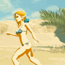 Bouncy Bikini1 Linkle GIF - Bouncy Bikini1 Linkle Breath Of The Wild GIFs
