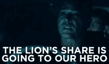 Lion'S Share GIF - Hero The Place Beyond The Pines Focus15 GIFs