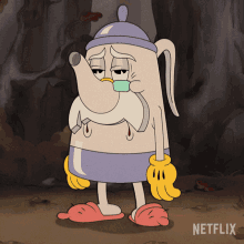 sigh elder kettle the cuphead show disappointed let down