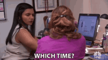 Which Time Kelly Kapoor GIF - Which Time Kelly Kapoor Mindy Kaling GIFs