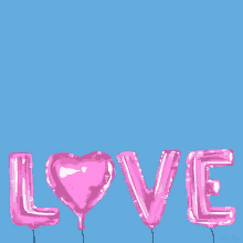 love balloon heart