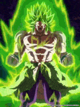a picture of broly from dragon ball z is displayed