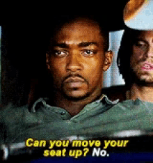 Anthony Mackie Can You Move Your Se Up GIF - Anthony Mackie Can You Move Your Se Up Marvel GIFs