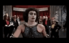 Rocky Horror Picture Show Tim Curry GIF - Rocky Horror Picture Show Tim Curry Walk GIFs