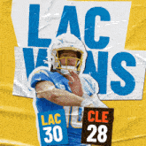 Cleveland Browns (28) Vs. Los Angeles Chargers (30) Post Game GIF - Nfl National Football League Football League GIFs