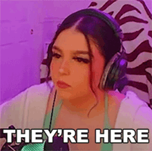 Theyre Here Ashleybtw GIF - Theyre Here Ashleybtw They Are Here GIFs