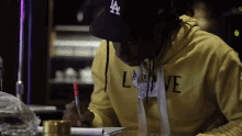 Writing Lyrics Wiz Khalifa GIF - Writing Lyrics Wiz Khalifa Writing GIFs