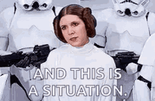 star wars leia this is a situation