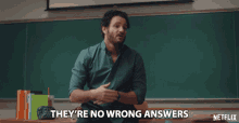 They Re No Wrong Answers Always Right GIF