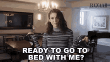 Ready To Go To Bed With Me Elena Gilbert GIF