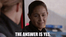 Station19 Andy Herrera GIF - Station19 Andy Herrera The Answer Is Yes GIFs