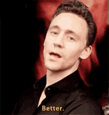 Tom Hiddleston Wink GIF - Tom Hiddleston Wink Better GIFs