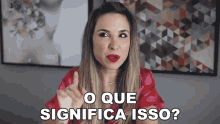 O Que Significa Isso Carina Fragozo GIF - O Que Significa Isso Carina Fragozo English In Brazil GIFs